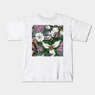 Tropical Pattern Kids T-Shirt